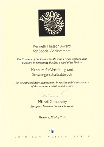 Kenneth Hudson Award